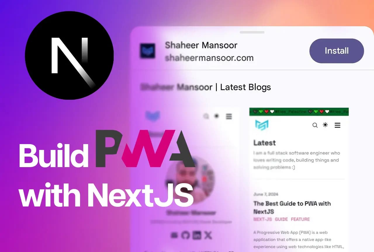 PWA with NextJS