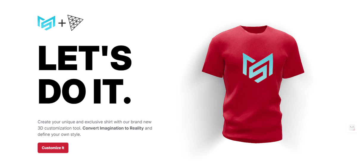 ThreeJS Customizable Shirt